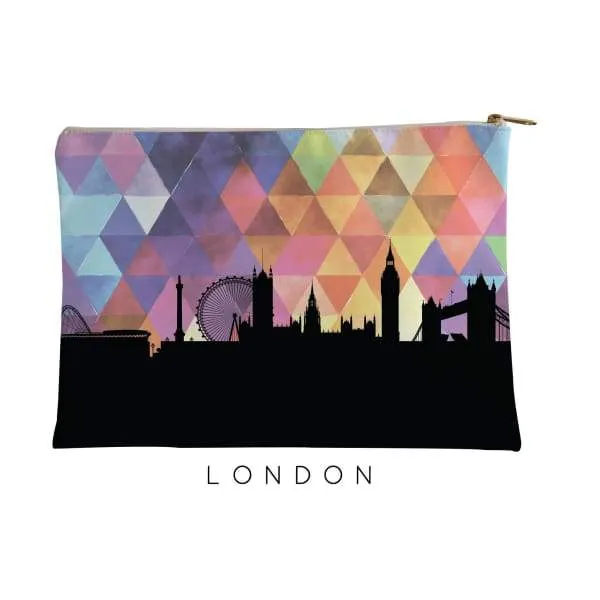 London, England geometric skyline