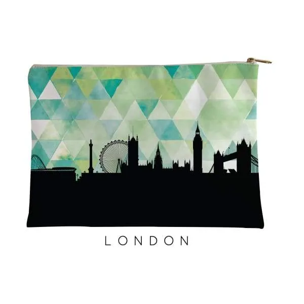London, England geometric skyline