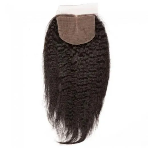 LONDON VIRGIN HAIR Luxury Silk Base Free Part Closure