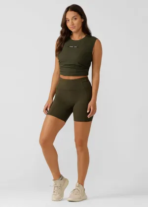 Lorna Jane Pull Up Active Tank - Luxury Green