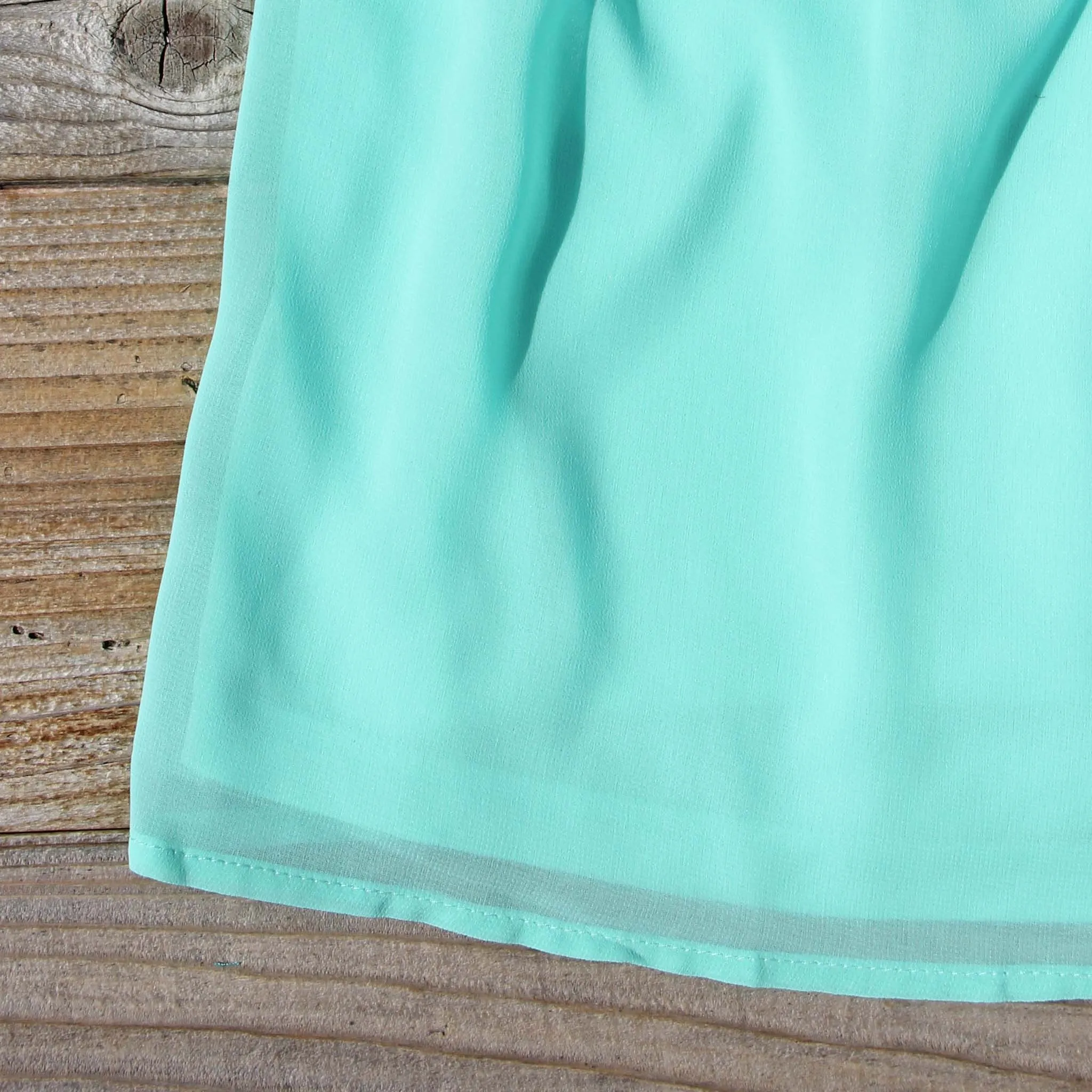 Lucky Star Party Dress in Mint