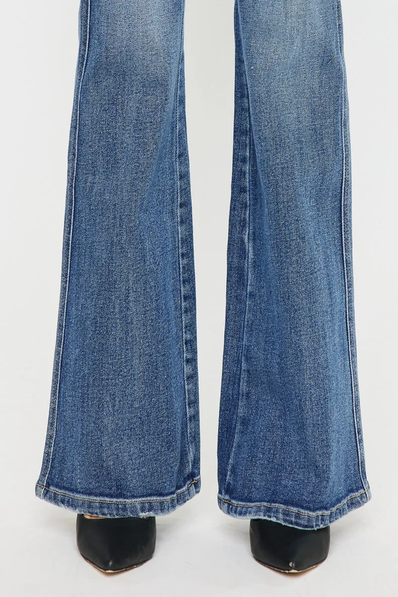 Luke High Rise Flare Jeans