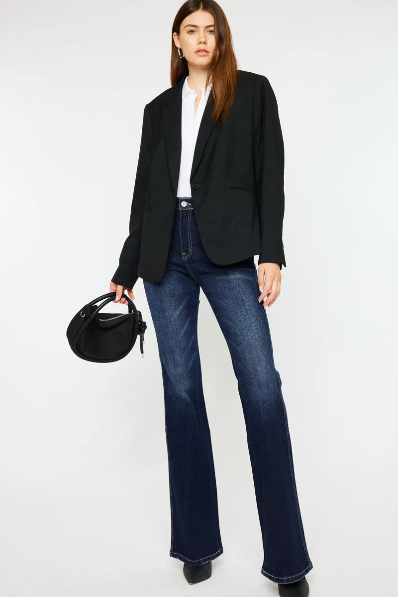 Luke High Rise Flare Jeans