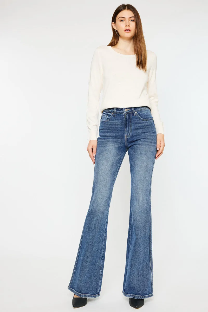 Luke High Rise Flare Jeans