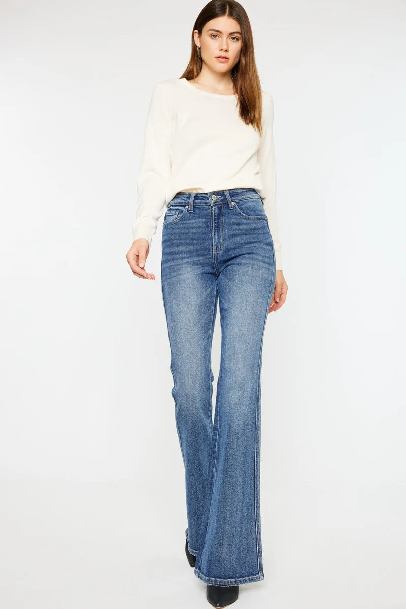 Luke High Rise Flare Jeans