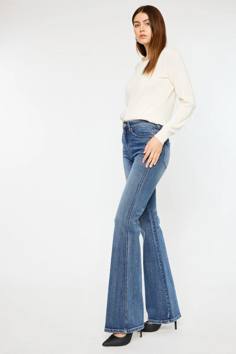 Luke High Rise Flare Jeans