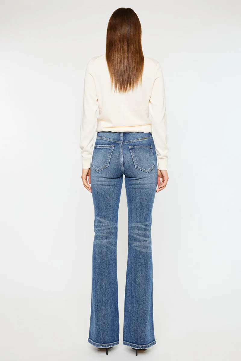 Luke High Rise Flare Jeans