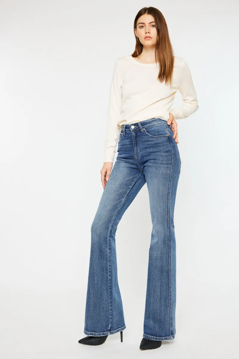 Luke High Rise Flare Jeans