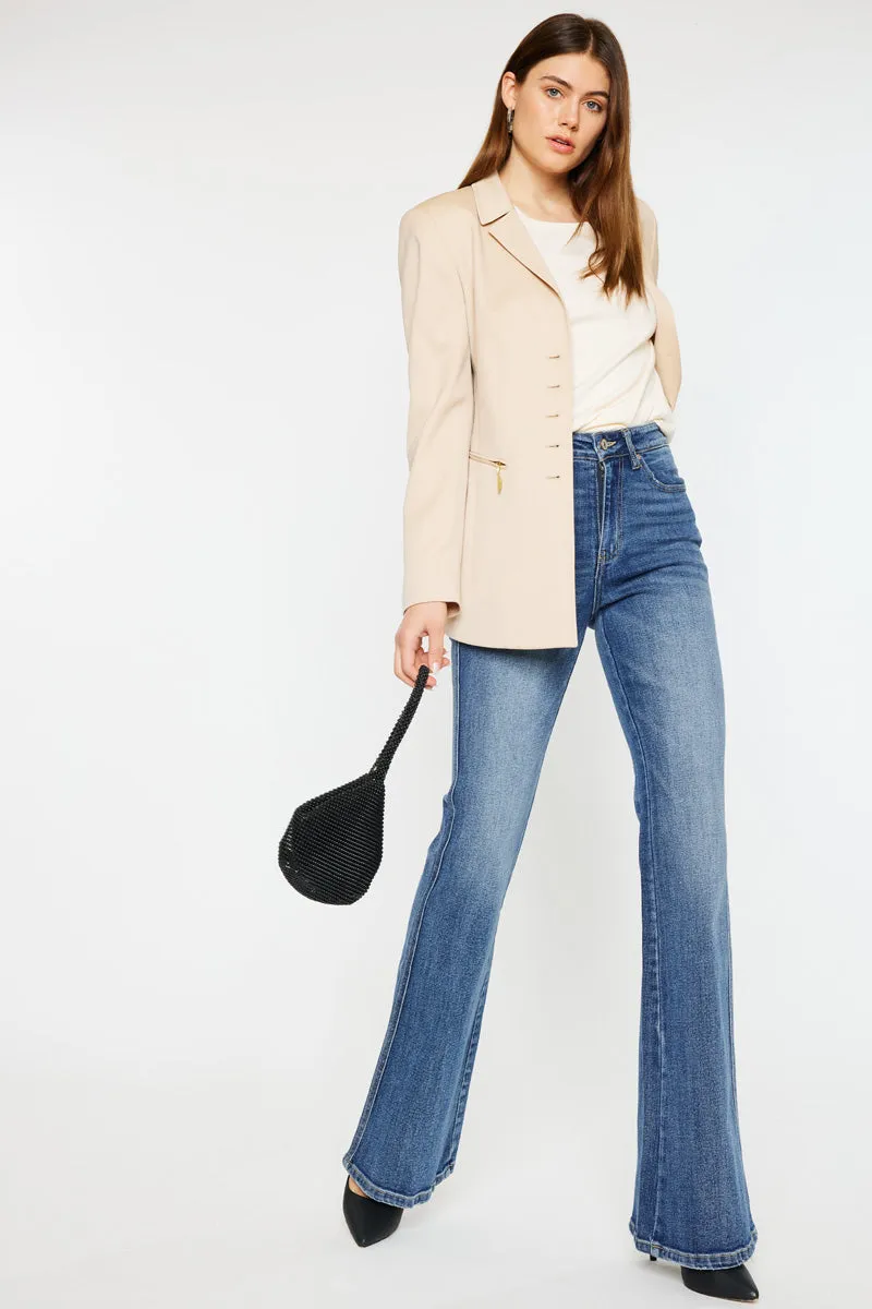 Luke High Rise Flare Jeans