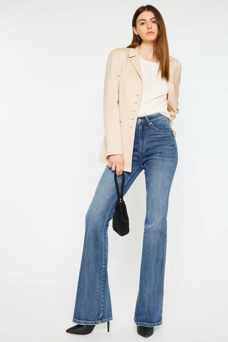 Luke High Rise Flare Jeans