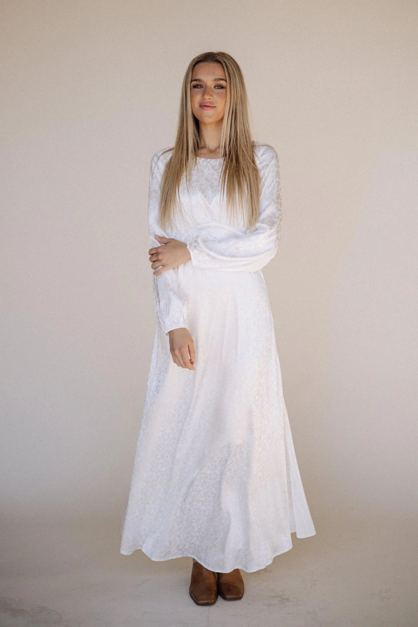 Lulu LDS Temple Dress - Coming Soon