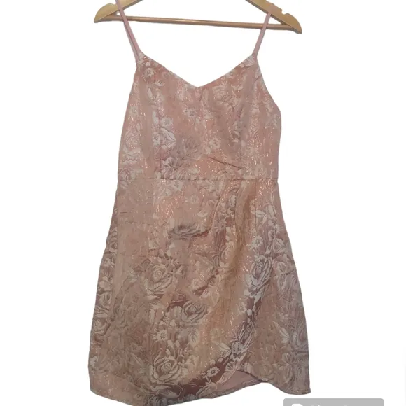 Lulu's Start This Party Tulip Floral Mini Dress Size M NWT