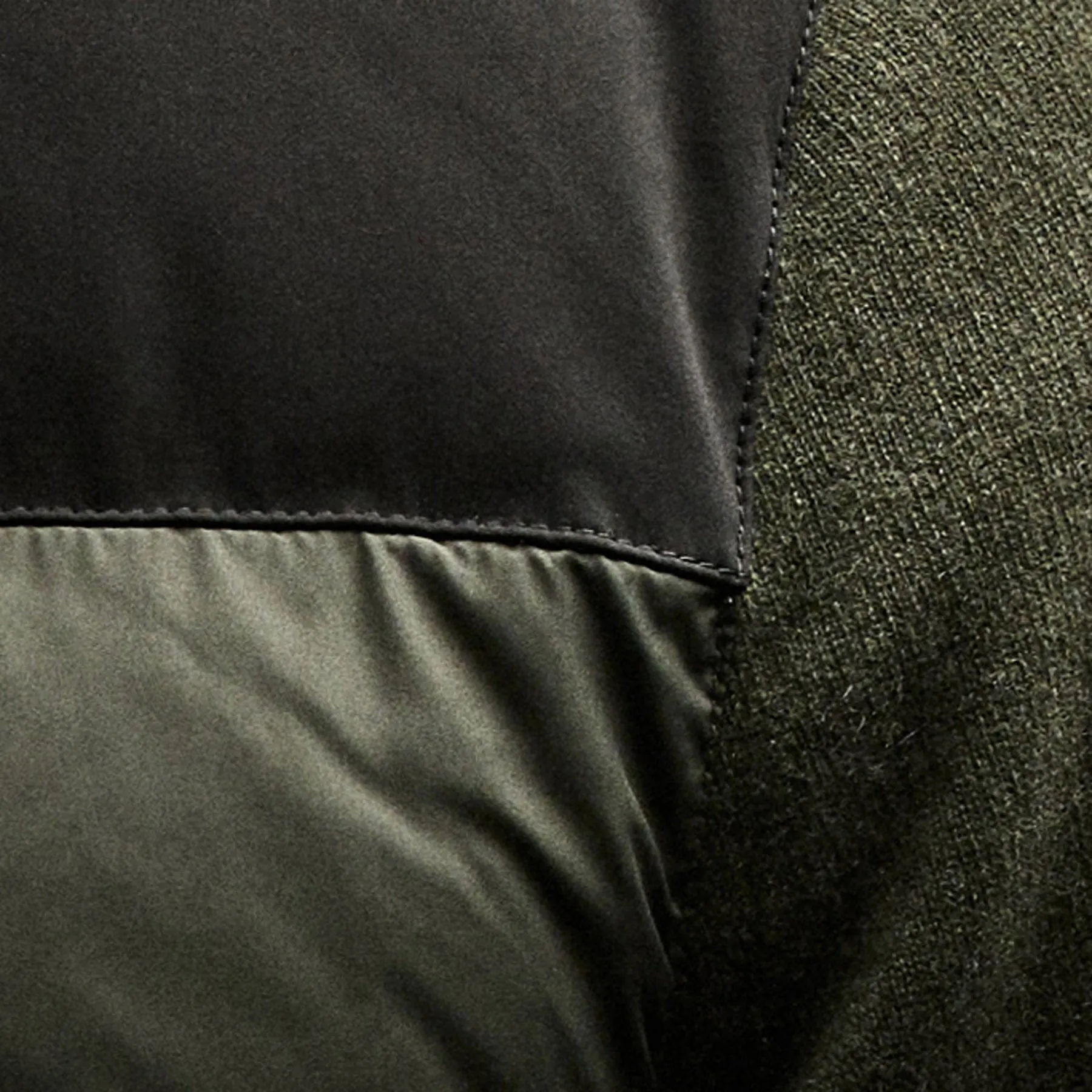 Luxury Down Front Zip Sweater - Sierra
