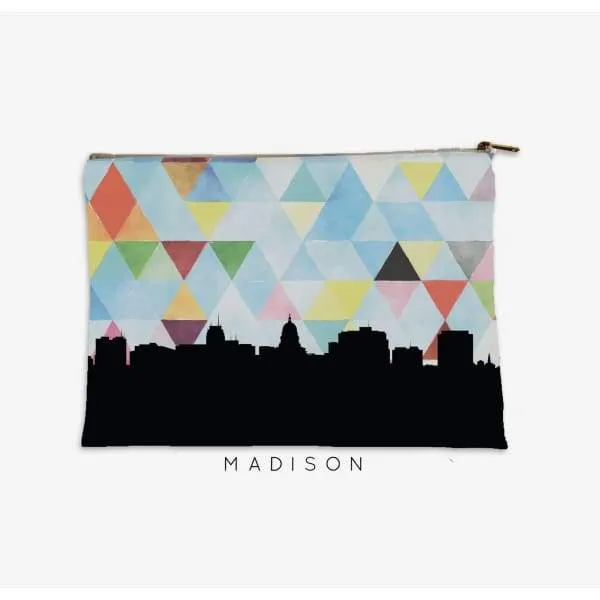Madison, Wisconsin geometric skyline