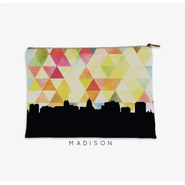 Madison, Wisconsin geometric skyline