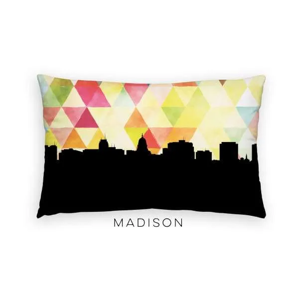 Madison, Wisconsin geometric skyline