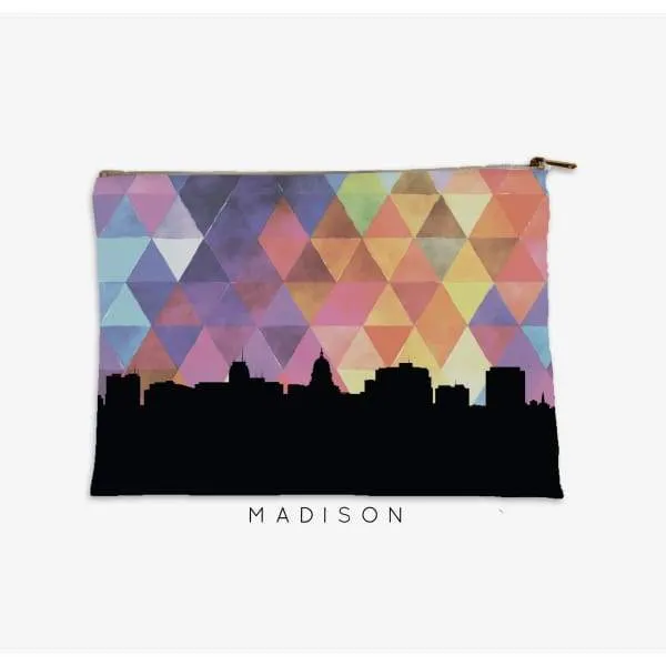 Madison, Wisconsin geometric skyline