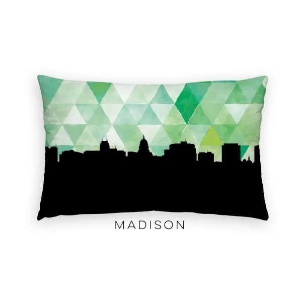 Madison, Wisconsin geometric skyline