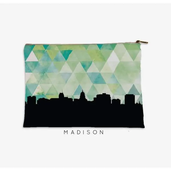 Madison, Wisconsin geometric skyline