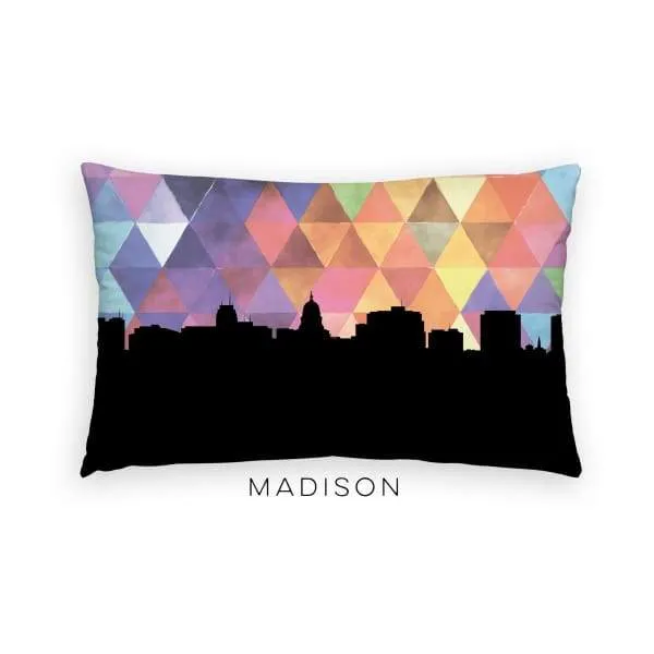 Madison, Wisconsin geometric skyline