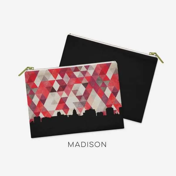 Madison, Wisconsin geometric skyline