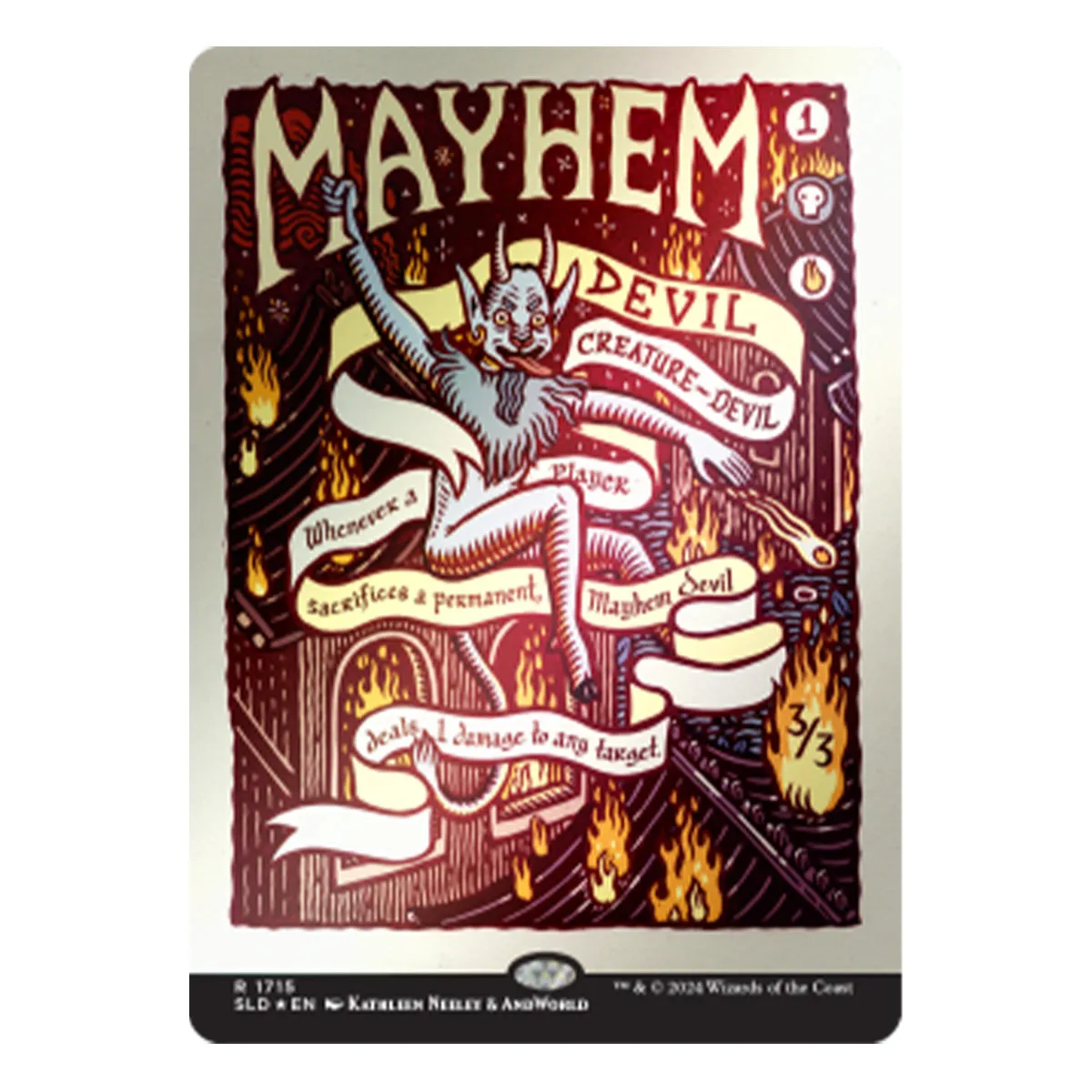 Magic Secret Lair Prints of Darkness Foil Edition