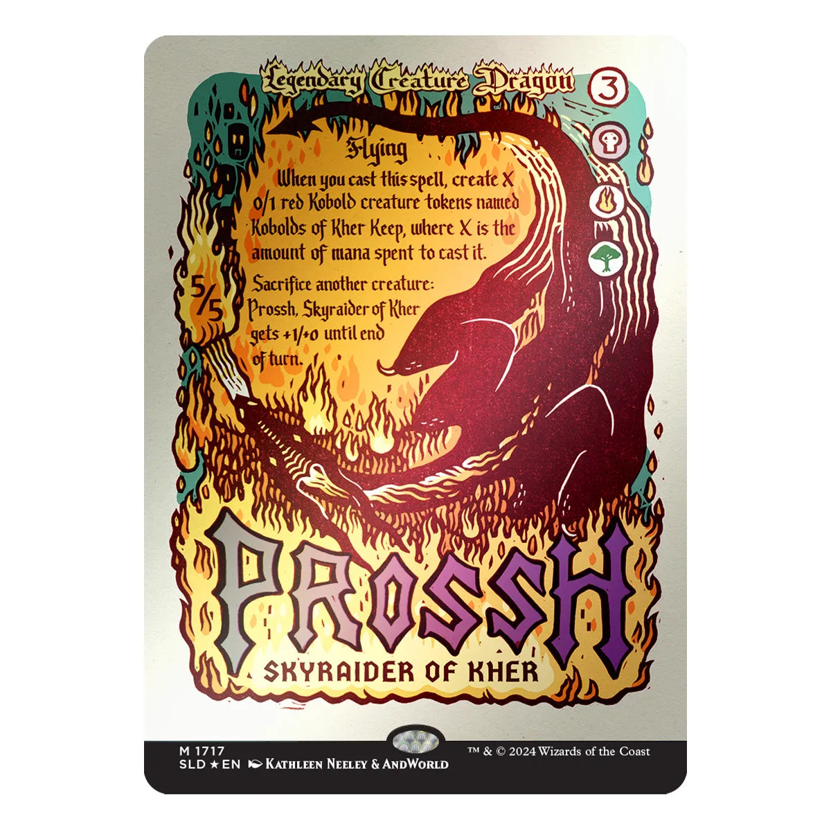 Magic Secret Lair Prints of Darkness Foil Edition