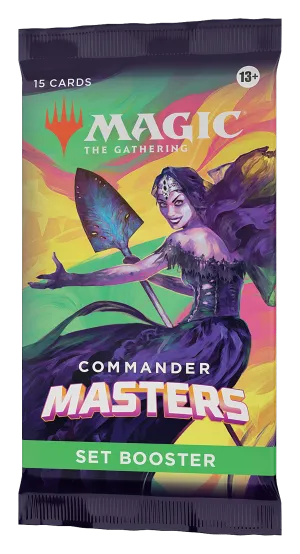 Magic: The Gathering Commander Masters Set Booster
