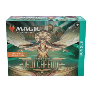 Magic: The Gathering Streets of New Capenna Bundle | 8 Set Boosters   Accessories