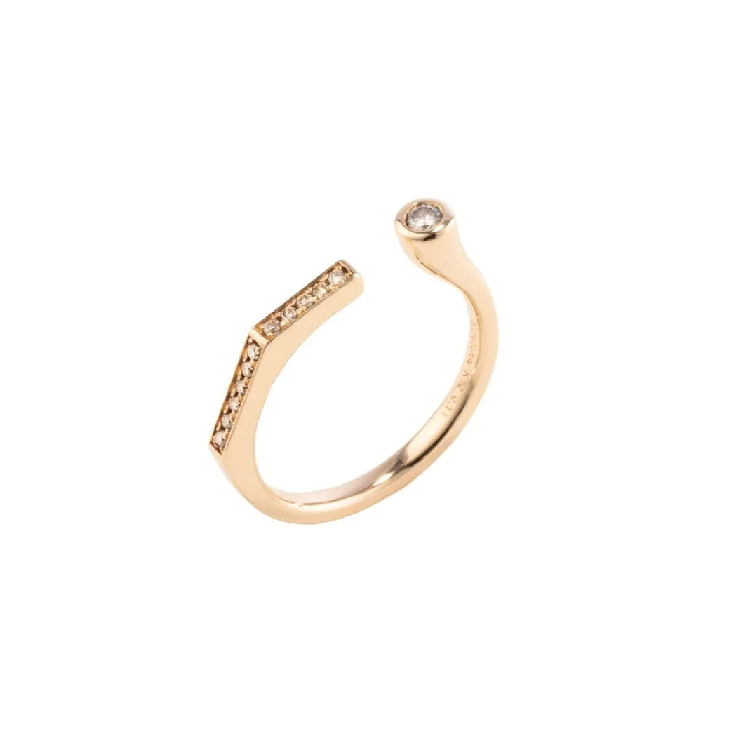 MANHATTAN Diamond Cuff Ring