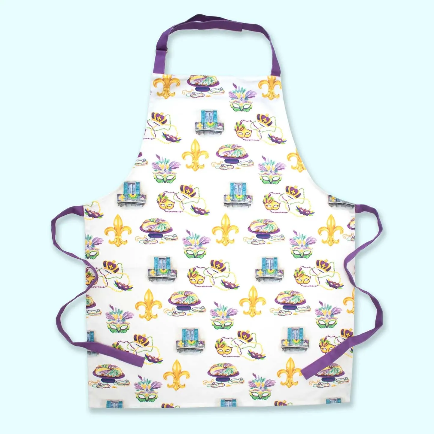 Mardi Gras Apron