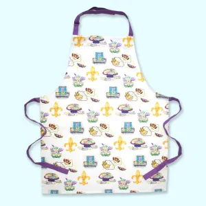 Mardi Gras Apron