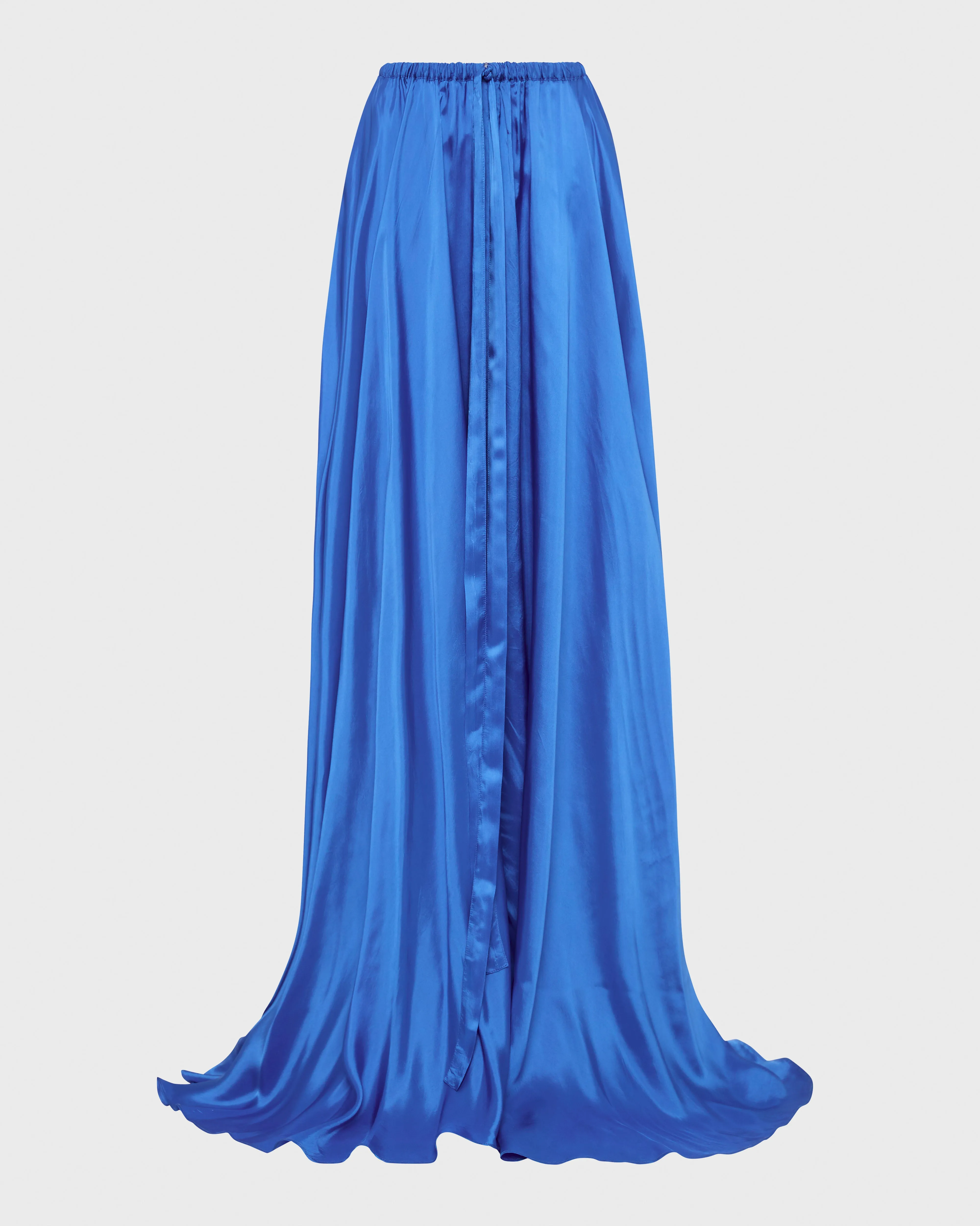 Marfa Maxi Circle Skirt - Cerulean