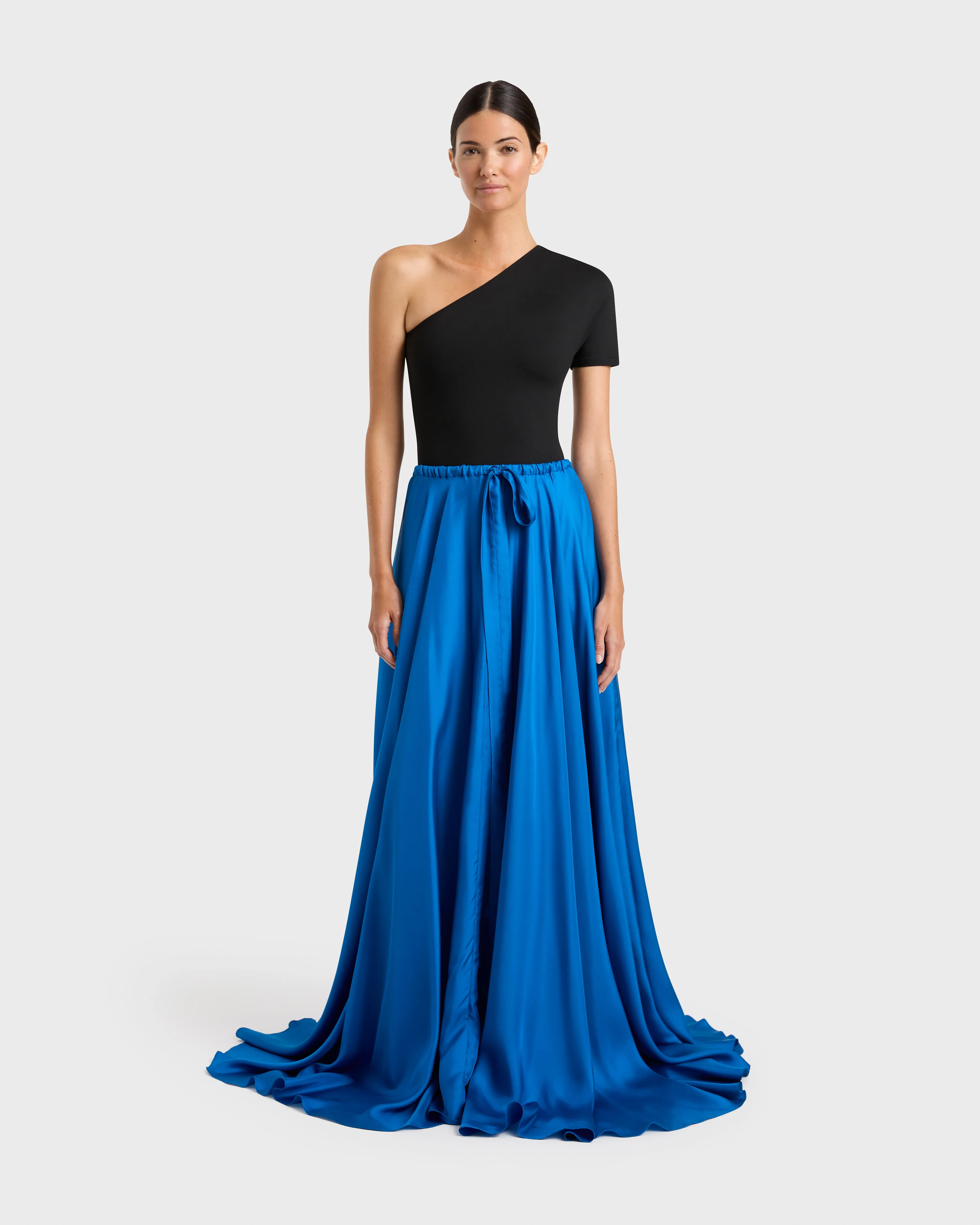 Marfa Maxi Circle Skirt - Cerulean