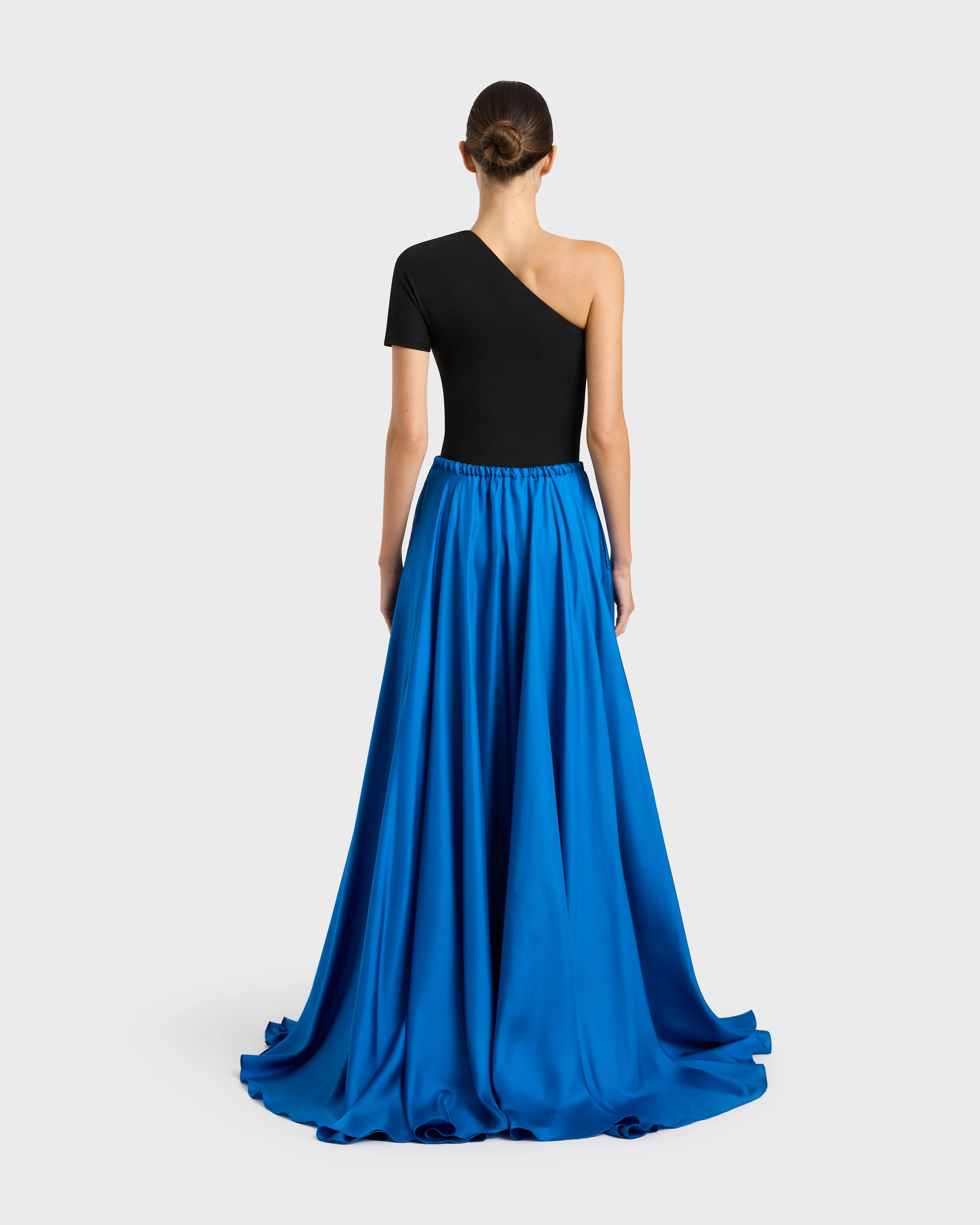 Marfa Maxi Circle Skirt - Cerulean