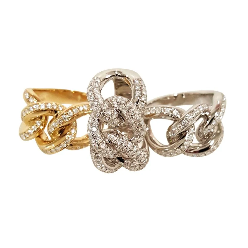 Matthia's & Claire Precious Diamond Links Ring