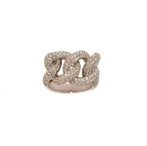 Matthia's & Claire Precious Diamond Links Ring