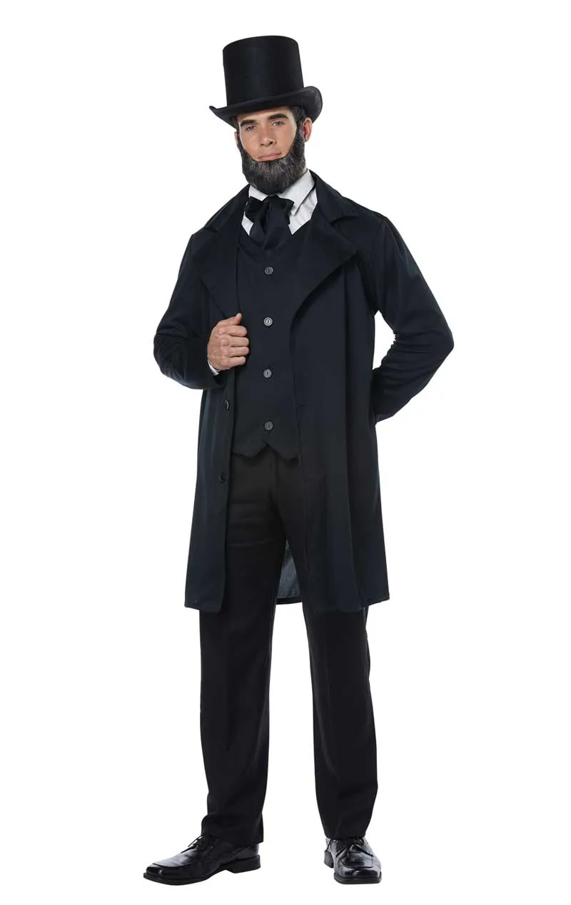 Mens Abraham Lincoln/Frederick Douglass Costume