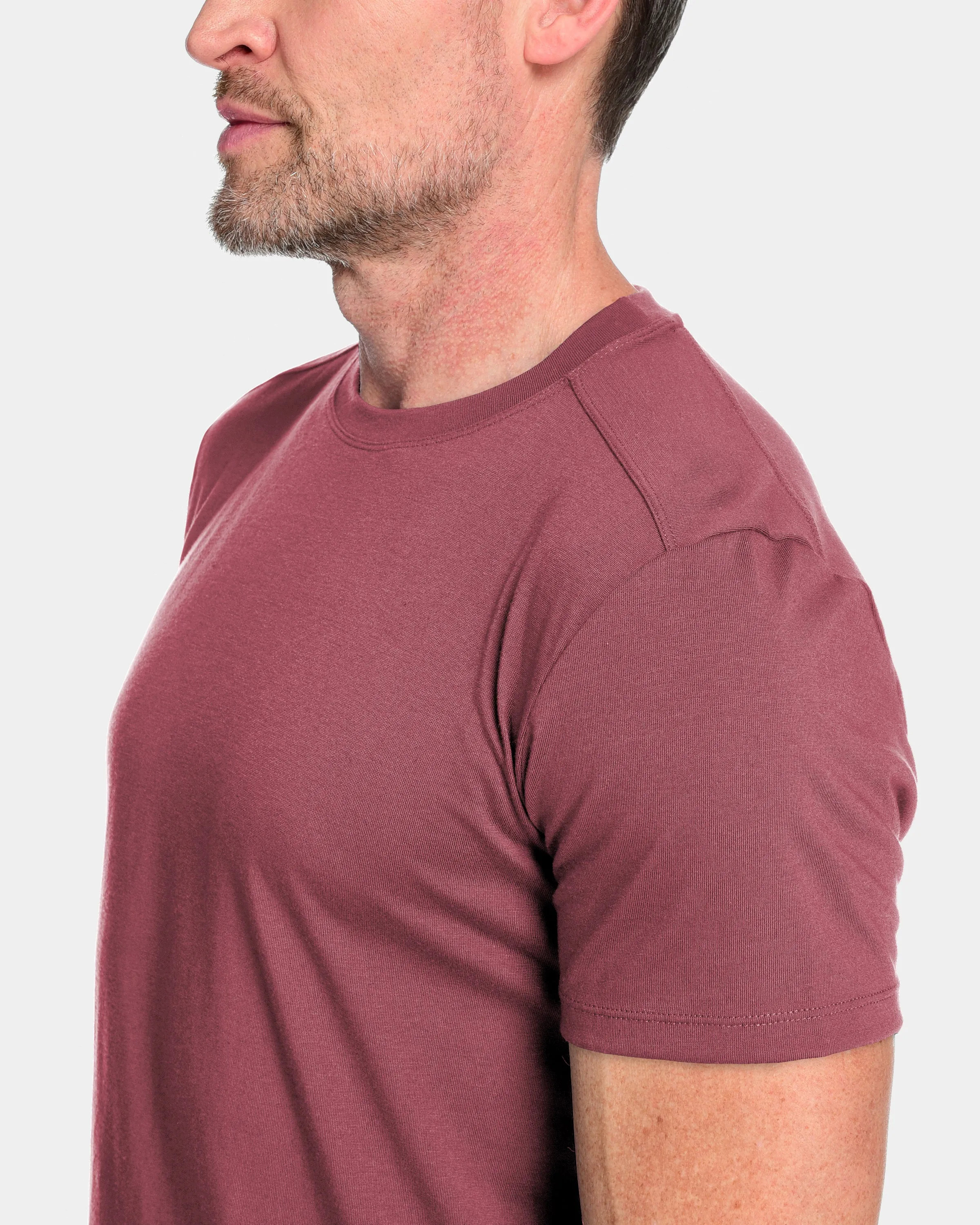 Men's Everyday Cashmere Short Sleeve Crew (Made in USA)