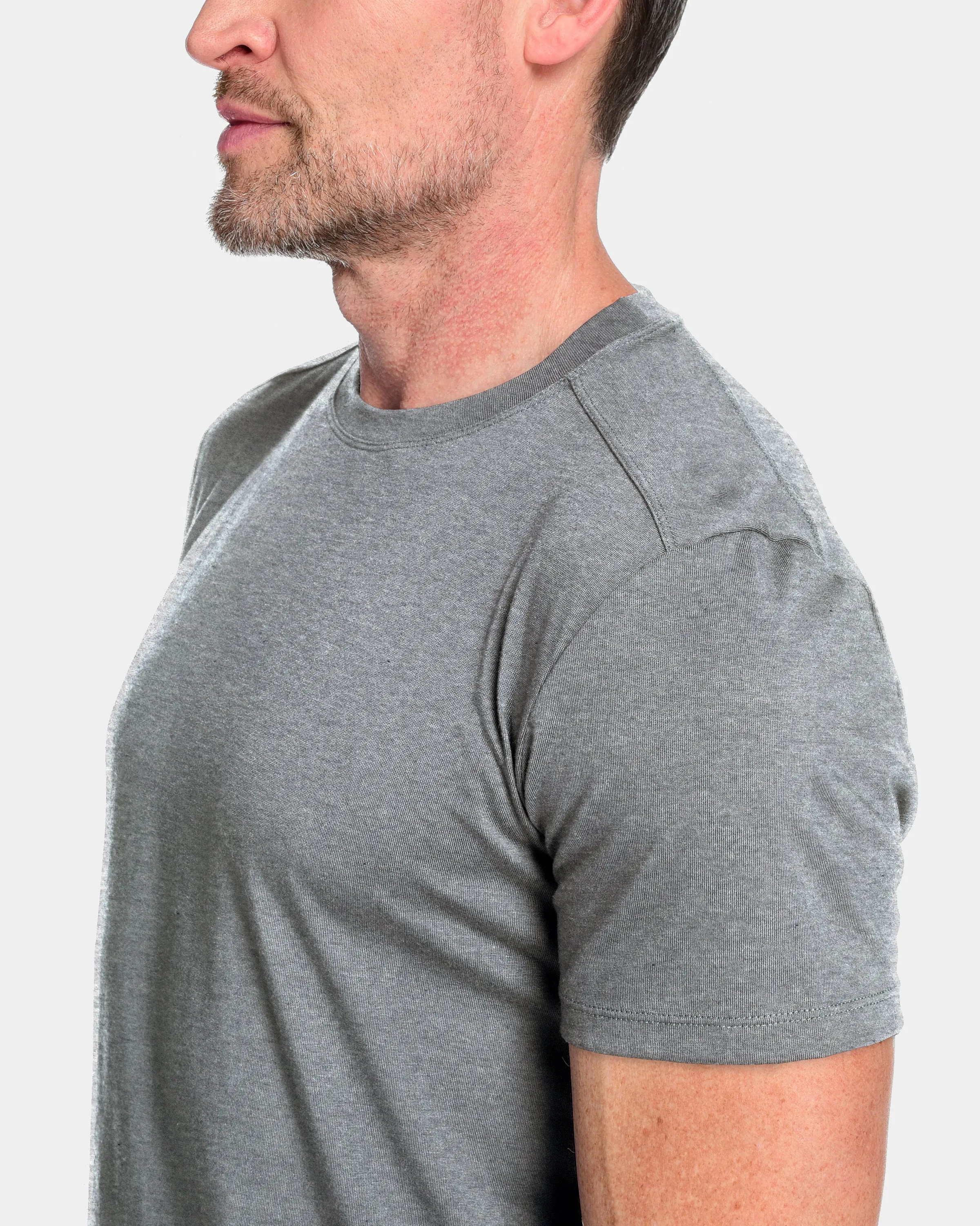 Men's Everyday Cashmere Short Sleeve Crew (Made in USA)