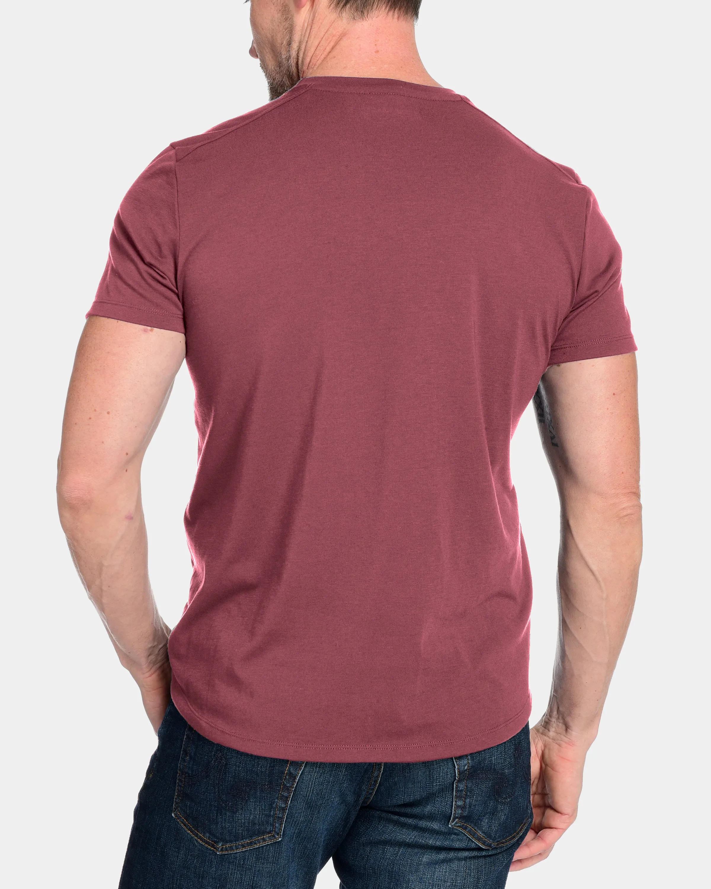 Men's Everyday Cashmere Short Sleeve Crew (Made in USA)