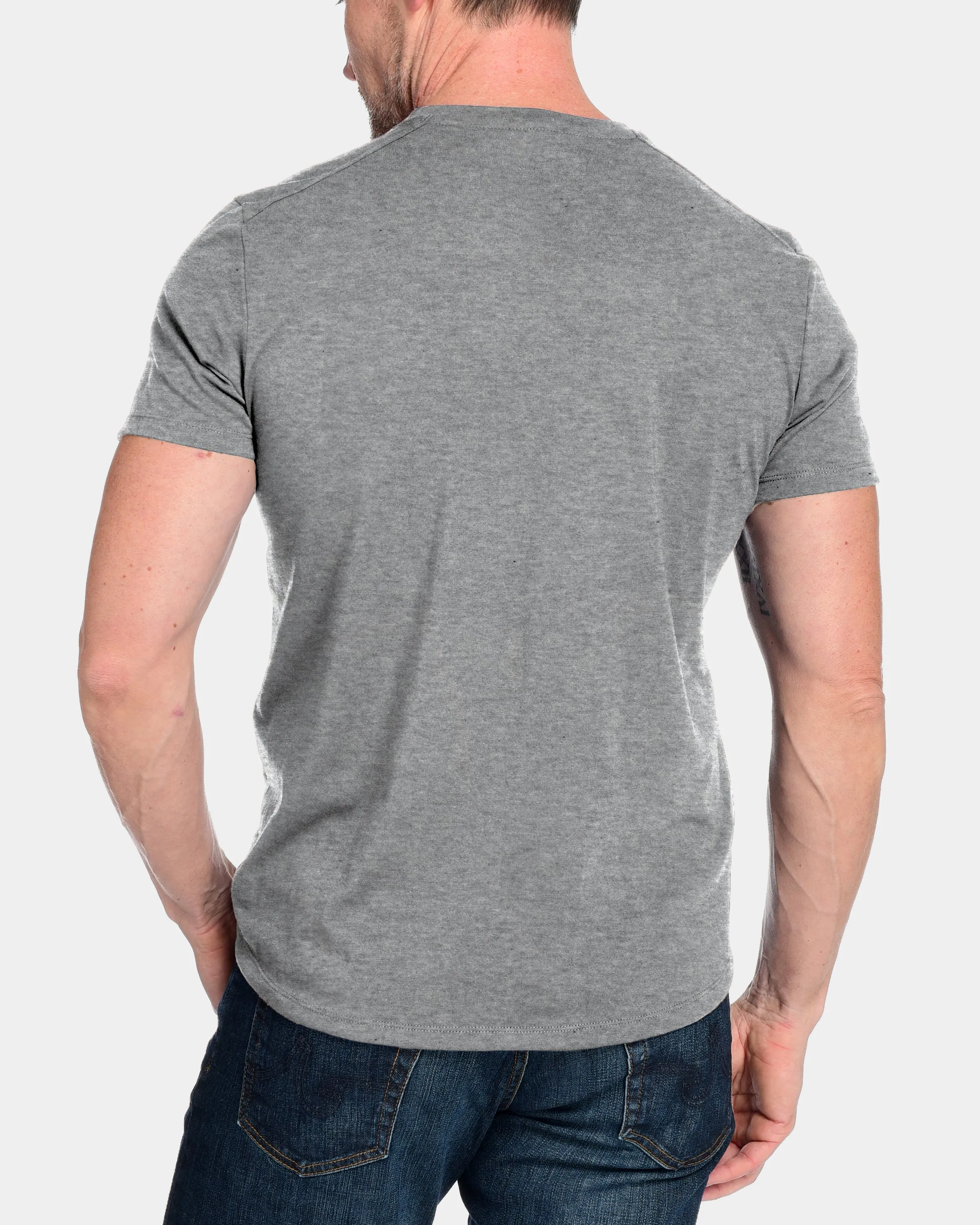 Men's Everyday Cashmere Short Sleeve Crew (Made in USA)