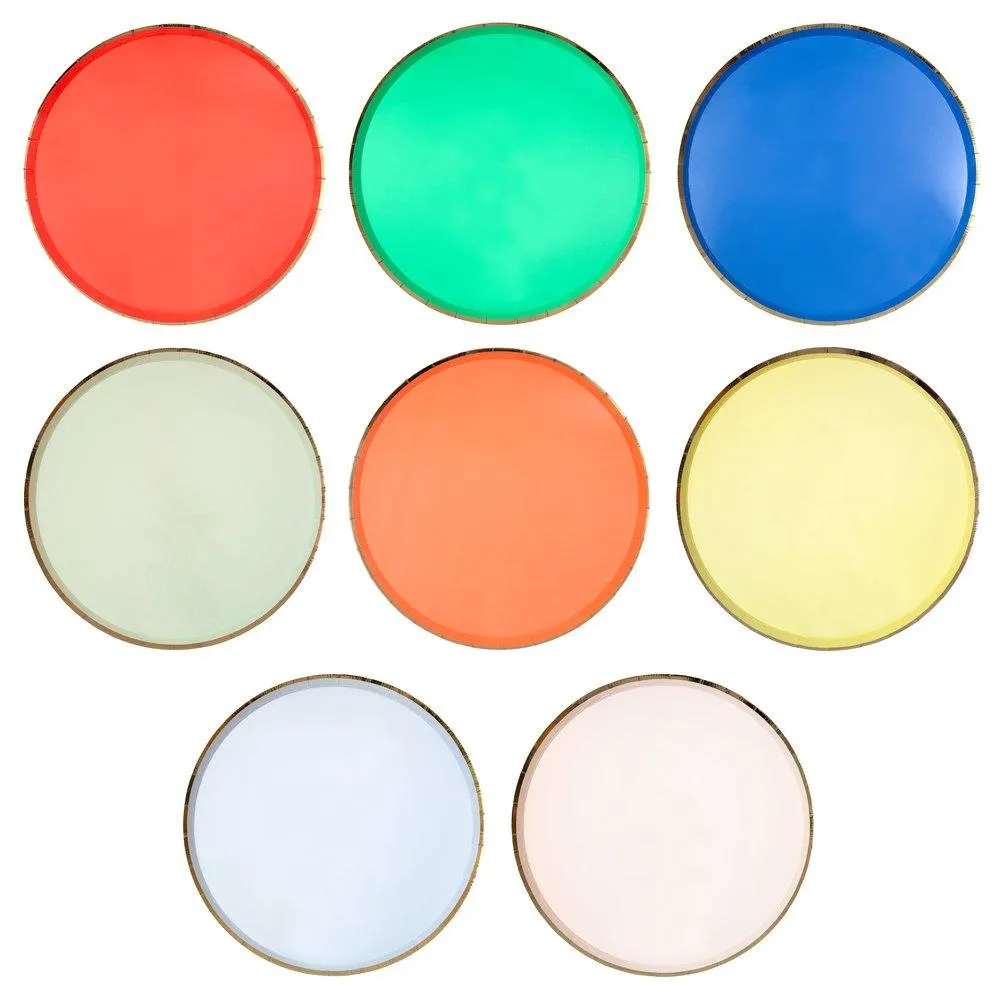 Meri Meri Party Palette Dinner Plates (Set of 8)