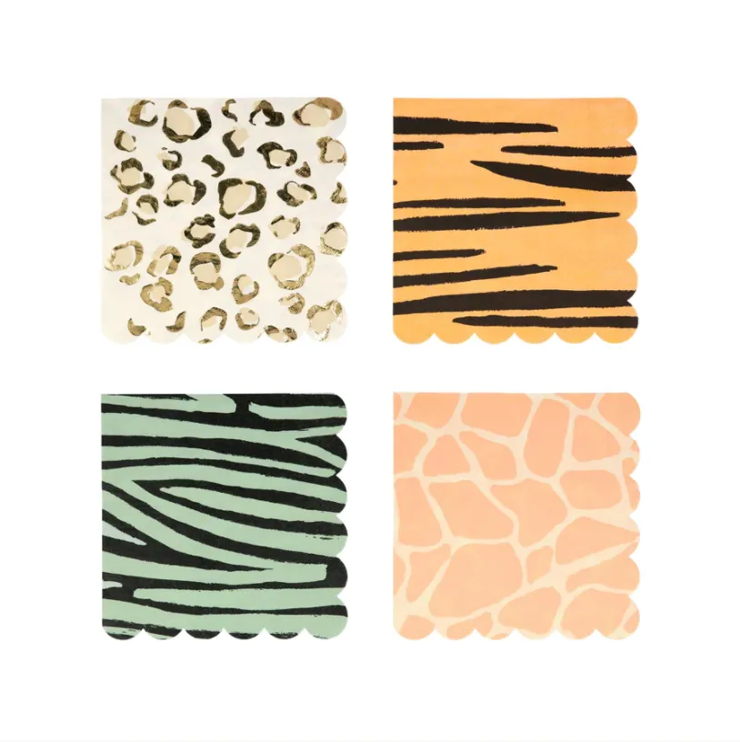 Meri Meri Safari Animals Party Supplies