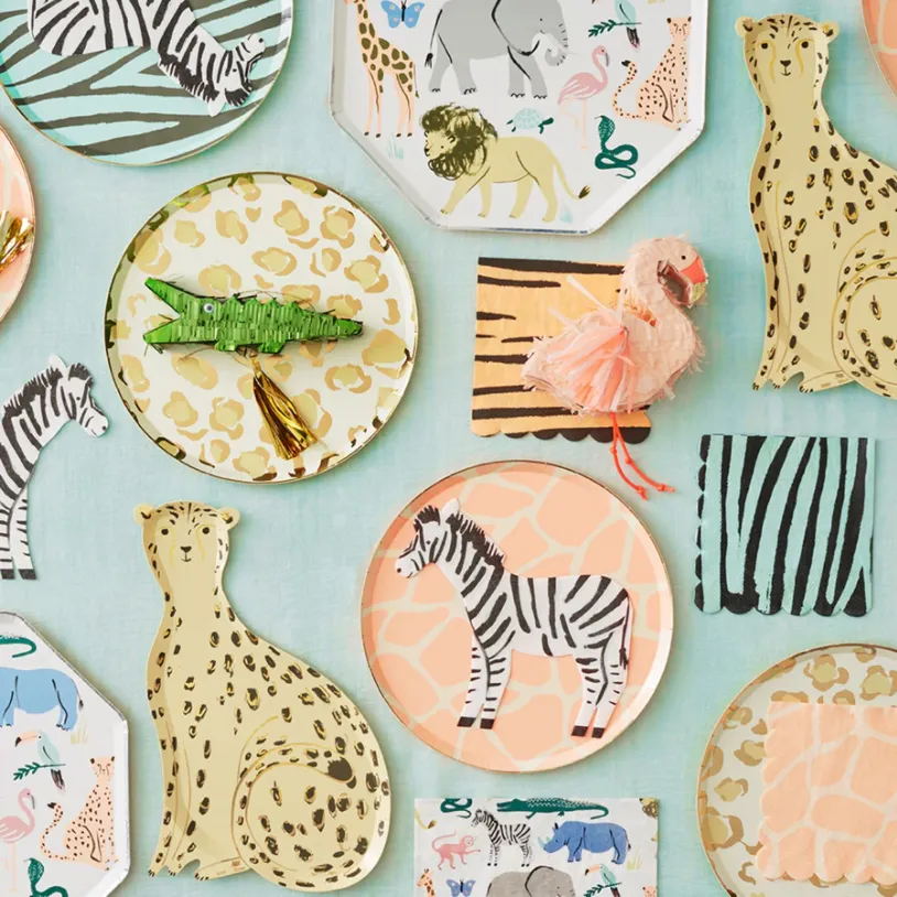 Meri Meri Safari Animals Party Supplies