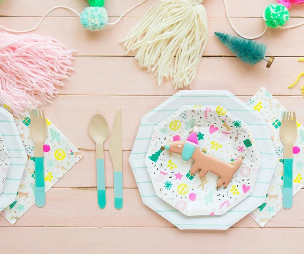 Merry   Bright Side Plates