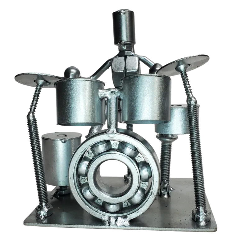 Metalhead Drummer Metal Art