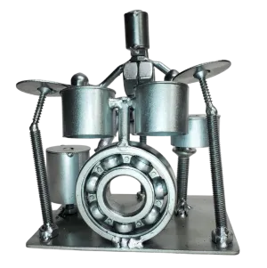 Metalhead Drummer Metal Art