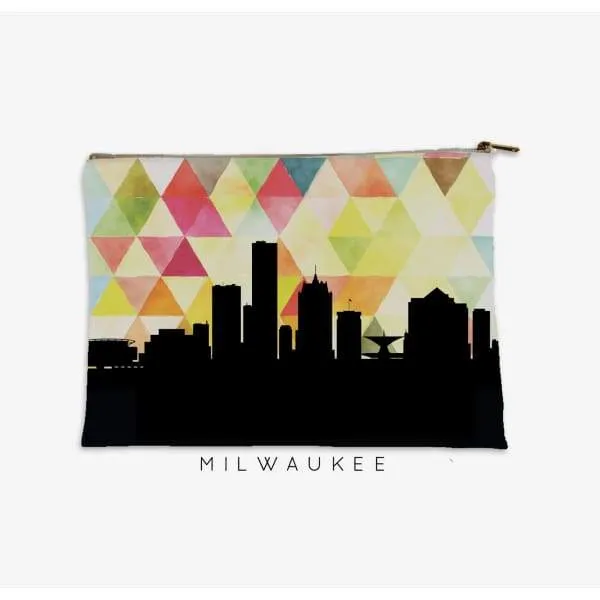 Milwaukee, Wisconsin geometric skyline
