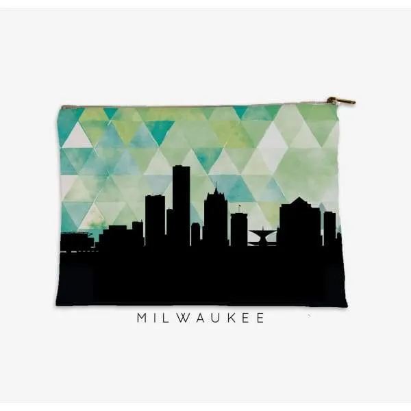Milwaukee, Wisconsin geometric skyline